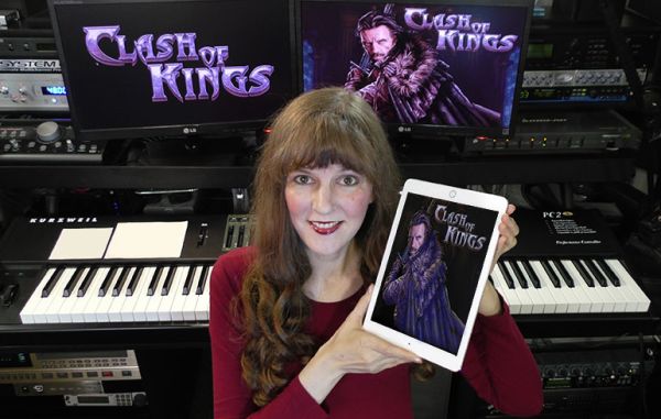 Clash of Kings, music composed by Winifred Phillips (video game composer). 