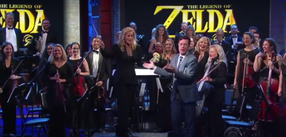 Colbert presents The Legend of Zelda Concert (article by Winifred Phillips, video game composer)