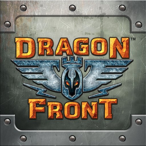 The Dragon Front logo for the virtual reality game, from the article written by Dragon Front's video game composer Winifred Phillips.