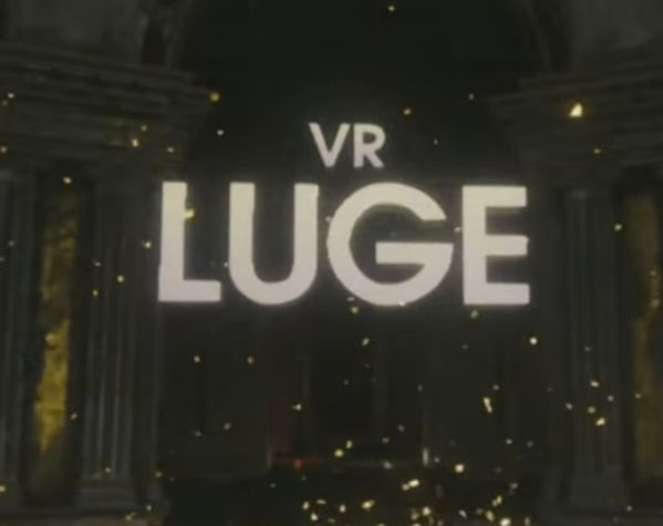 The logo for the VR Luge portion of the popular PlayStation VR Worlds game, from the article by Winifred Phillips (video game music composer).