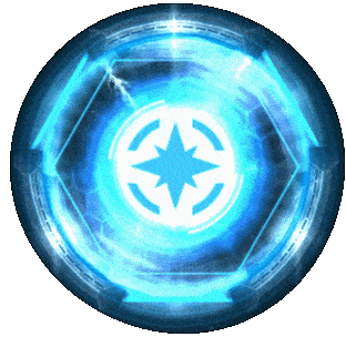 Animated image of the "blue star scan" from the Hades' Star video game, as included in the article by award-winning video game composer Winifred Phillips.