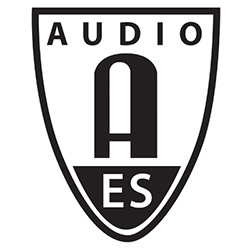 The logo of the Audio Engineering Society, as included in the article written by Winifred Phillips (award-winning composer of video game music).