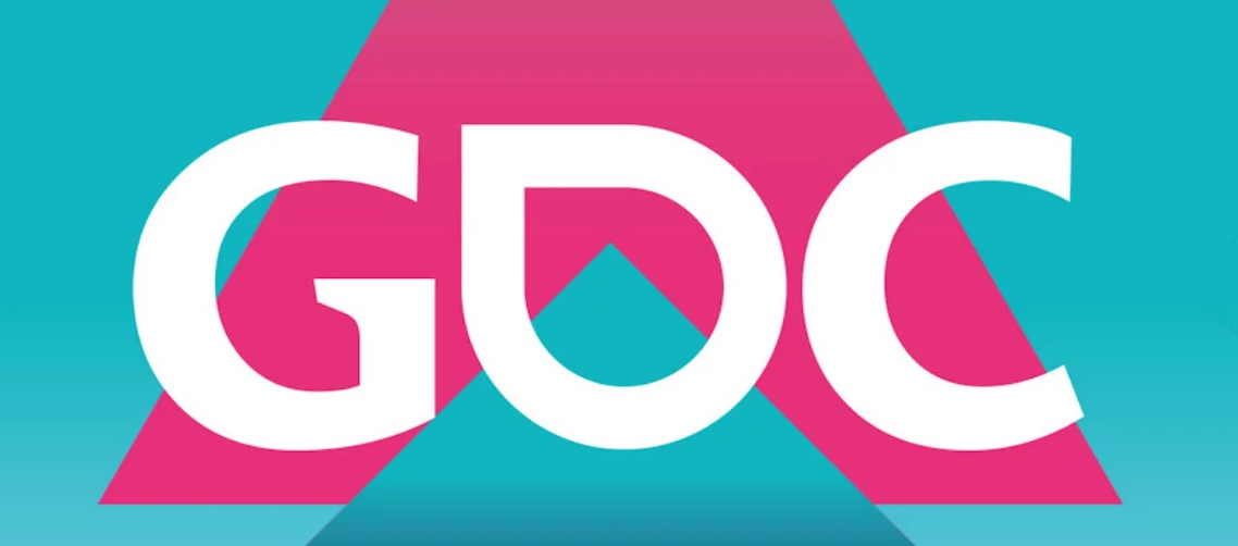 The official logo of the Game Developers Conference, as included in the article written by video game composer Winifred Phillips.